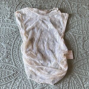 Free people Lace Sleeveless Top
